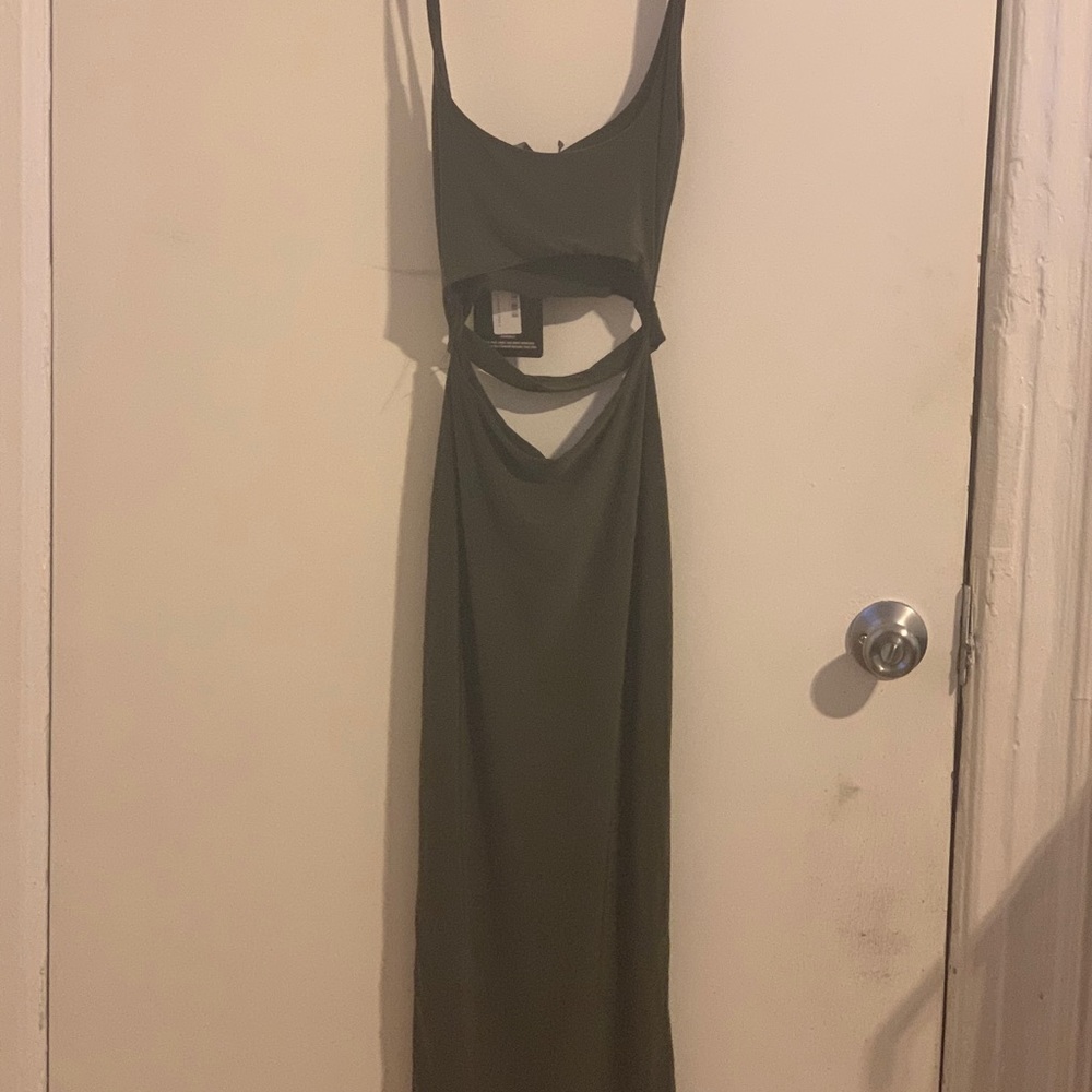 Olive Green Dress, brand new.